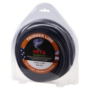 VETA 131621 Tırpan Misina Pro 3.5mm 38m Siyah Tırtıklı