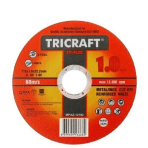 Trıcraft 115x1x22.23 Mm Inox Kesici (meşem-3301) 25 Adet